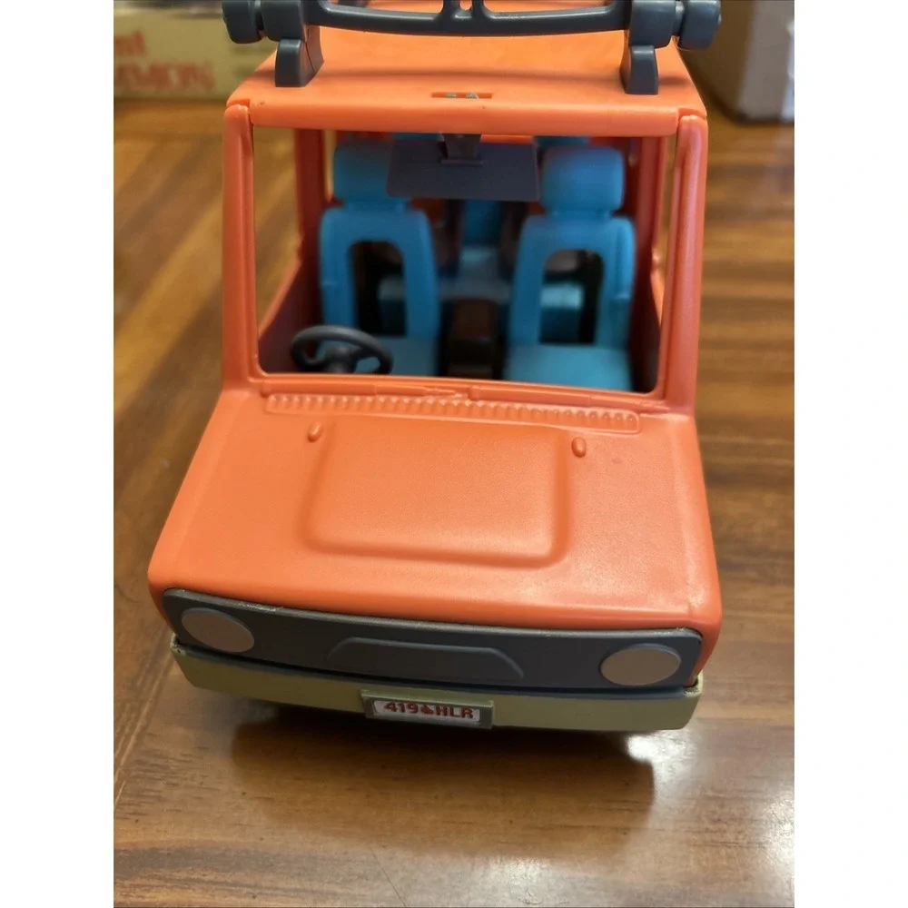 2018 Bluey Cartoon Character Orange‎ Jeep